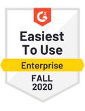 Customer Self-Service - Easiest To Use - Enteprise - Fall 2020
